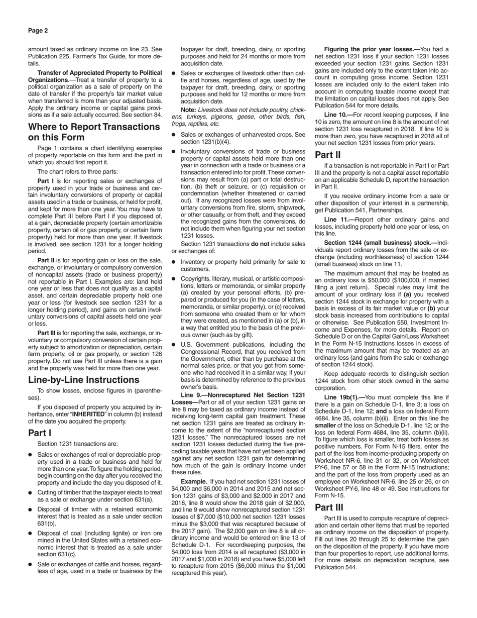 Instructions for Schedule D-1 Sales of Business Property - Hawaii, Page 2