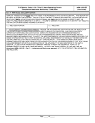 Form AQM-1001EE Compliance Assurance Monitoring (Cam) Plan - Delaware, Page 7