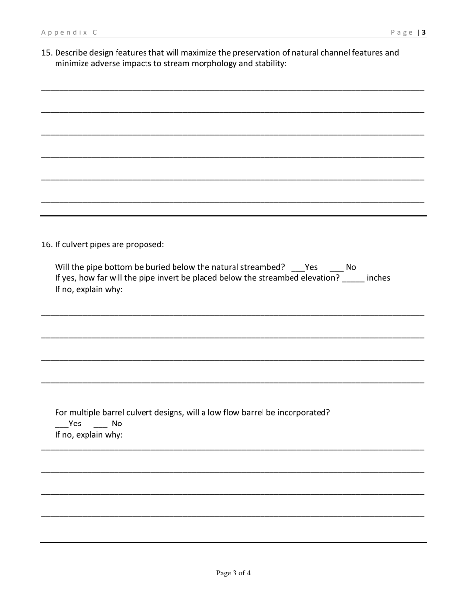 Appendix C Road Crossing - Delaware, Page 3