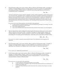 Form 4B Request for a Self-service Storage Producer License - Delaware, Page 4