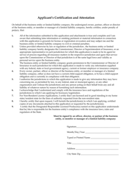 Form 4B Request for a Self-service Storage Producer License - Delaware, Page 6