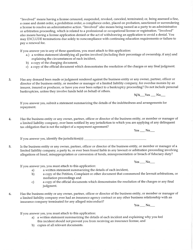 Form 3B Request for Viatical Settlement Provider License - Delaware, Page 6