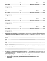 License Application Reinsurance Intermediary Partnership - Delaware, Page 2