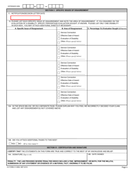 VA Form 21-0958 Notice of Disagreement, Page 4