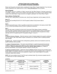 VA Form 22-0839 Yellow Ribbon Program Agreement, Page 4