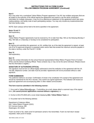 VA Form 22-0839 Yellow Ribbon Program Agreement, Page 5