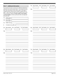 USCIS Form I-130A Supplemental Information for Spouse Beneficiary, Page 6