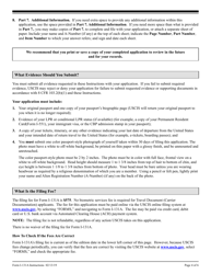 Instructions for USCIS Form I-131A Application for Travel Document (Carrier Documentation), Page 4