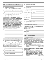 USCIS Form I-129F Petition for Alien Fiance(E), Page 8