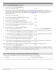 USCIS Form I-129 Petition for a Nonimmigrant Worker, Page 4
