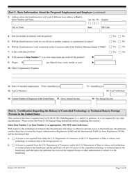 USCIS Form I-129 Petition for a Nonimmigrant Worker, Page 5