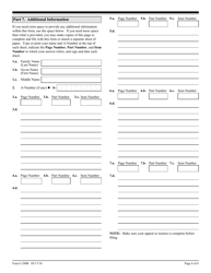 USCIS Form I-290B Notice of Appeal or Motion, Page 6