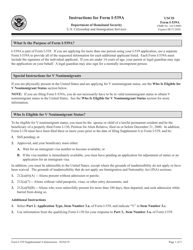 Document preview: Instructions for USCIS Form I-539A Supplemental Information for Application to Extend/Change Nonimmigrant Status