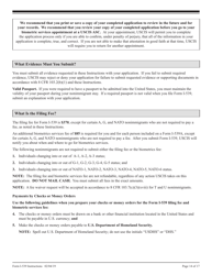 Instructions for USCIS Form I-539 Application to Extend/Change Nonimmigrant Status, Page 14