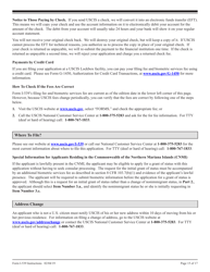 Instructions for USCIS Form I-539 Application to Extend/Change Nonimmigrant Status, Page 15