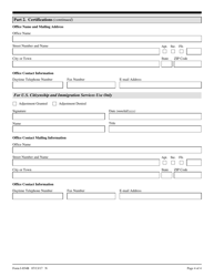 USCIS Form I-854B Inter-Agency Alien Witness and Informant Adjustment of Status, Page 4