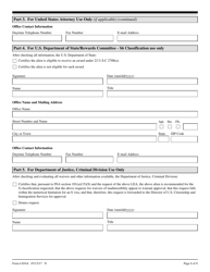 USCIS Form I-854A Inter-Agency Alien Witness and Informant Record, Page 6