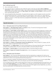 Instructions for USCIS Form I-907 Request for Premium Processing Service, Page 3