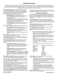 CBP Form 349 Harbor Maintenance Fee Quarterly Summary Report, Page 2