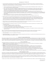 ATF Form 9 (5320.9) Application and Permit for Permanent Exportation of Firearms (National Firearms Act), Page 2