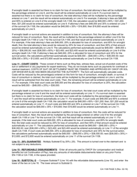 Form CA-1108 Long Form Statement of Recovery, Page 5