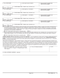 TTB Form 5100.24 &quot;Application for Basic Permit Under the Federal Alcohol Administration Act&quot;, Page 2
