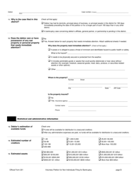 Official Form 201 Voluntary Petition for Non-individuals Filing for Bankruptcy, Page 3