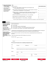 Official Form 410 Proof of Claim, Page 3