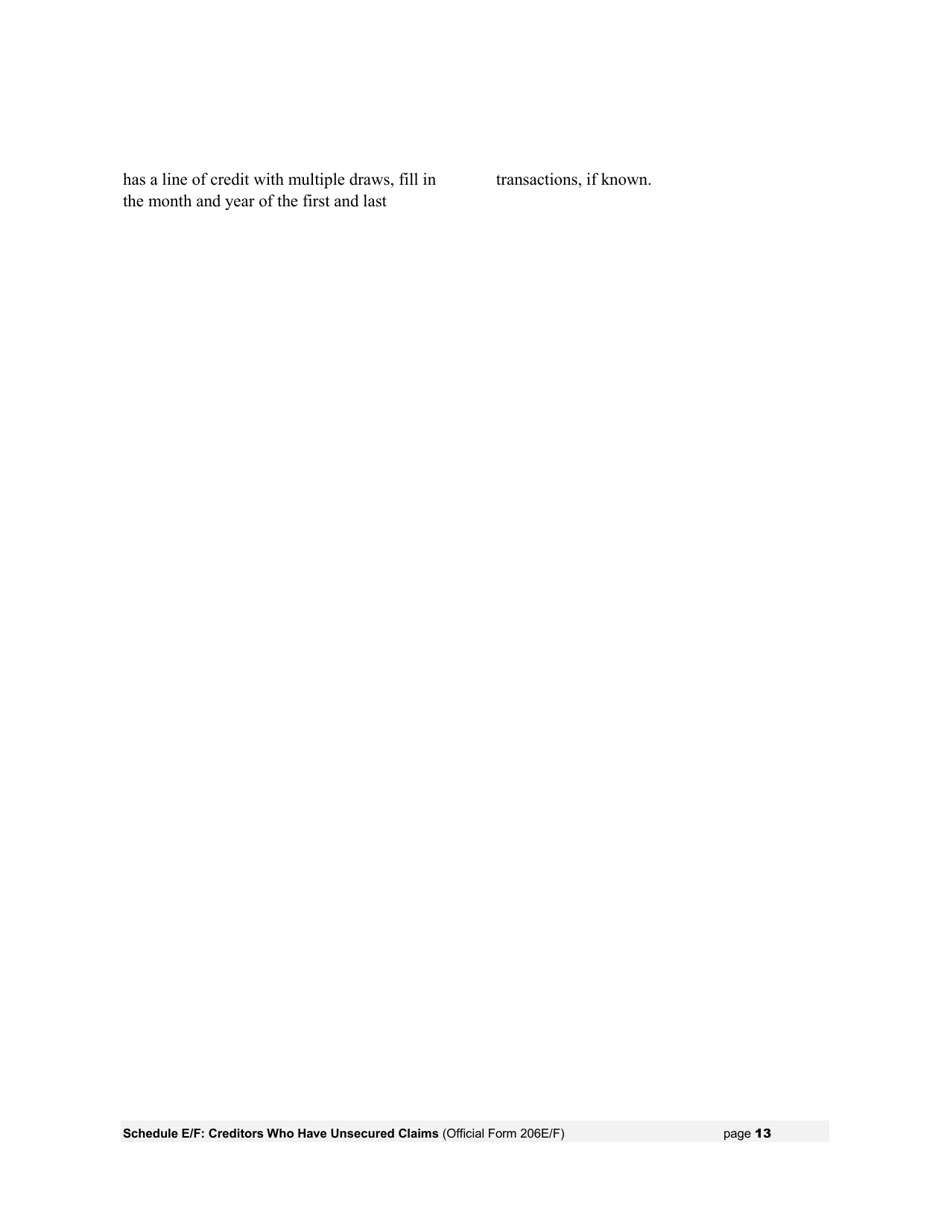 Instructions for Bankruptcy Forms for Non-individuals, Page 14