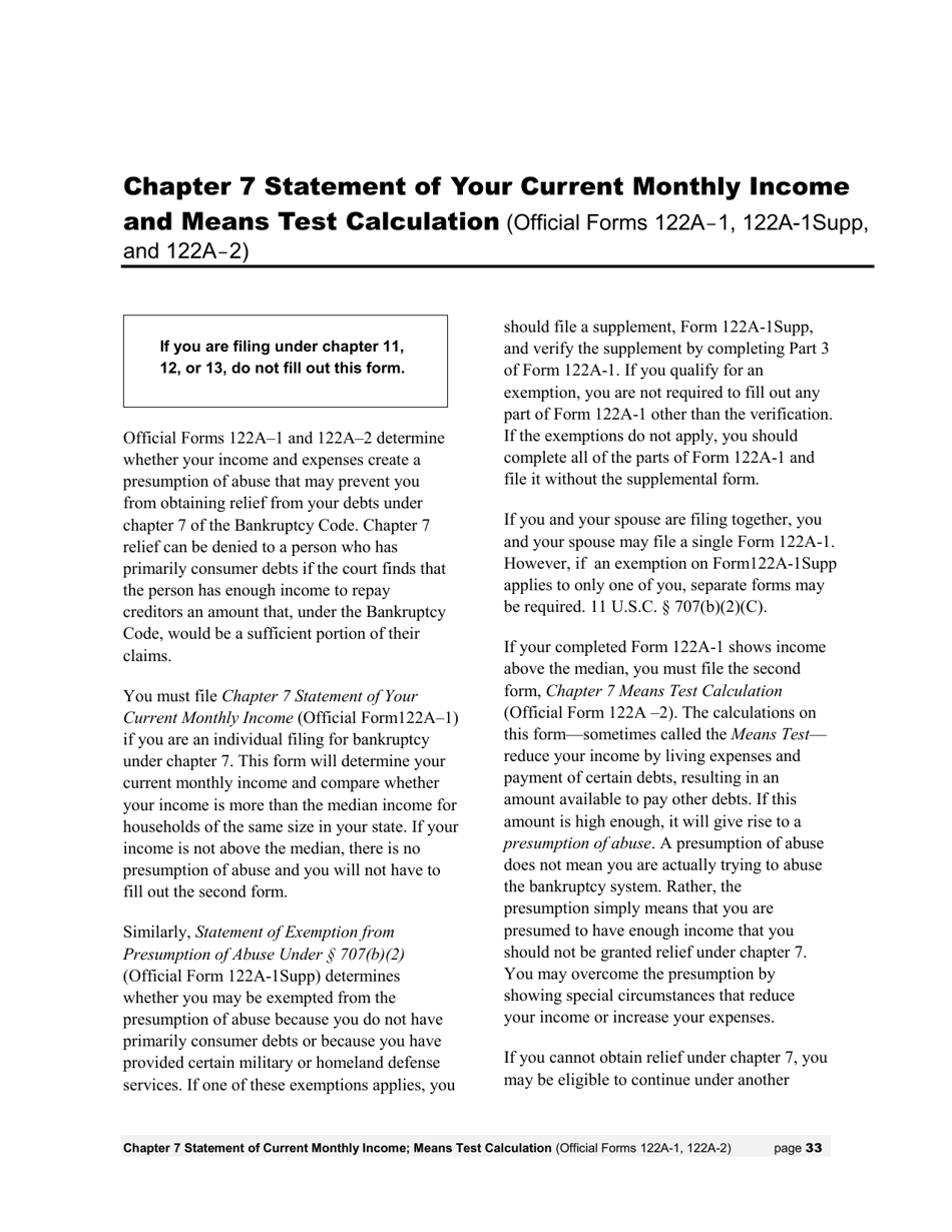 Instructions for Bankruptcy Forms for Individuals, Page 35