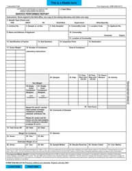 Form FGIS-992 Service Performed Report