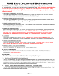 Illustration #1 - Fbms Entry Document (Fed), Page 2