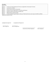 BIA Form 5-6601 Application for Financial Assistance and Social Services, Page 11