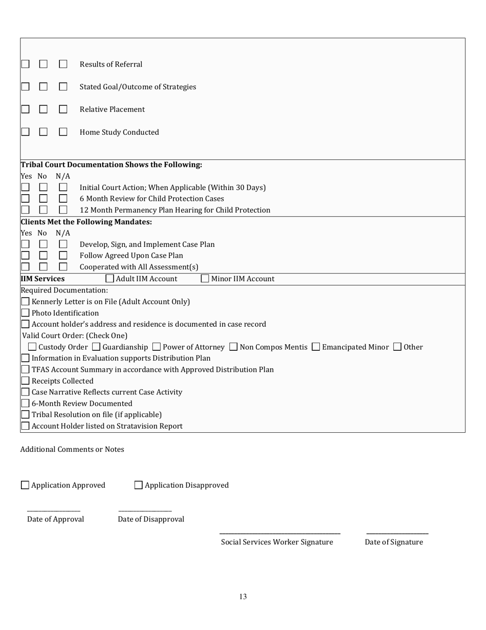 BIA Form 5-6601 Application for Financial Assistance and Social Services, Page 15
