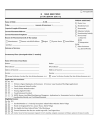 BIA Form 5-6601 Application for Financial Assistance and Social Services, Page 7