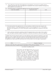 Form 2520-1 Desert Land Entry Application, Page 5