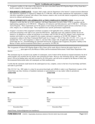 Form BSEE-0149 Assignment of Federal Ocs Pipeline Right-Of-Way Grant, Page 2