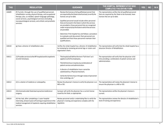 Form CMS-437B Rehabilitation Hospital Criteria Work Sheet, Page 5