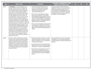 Form CMS-437A Rehabilitation Unit Criteria Work Sheet, Page 7