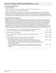 Form CMS-855I Medicare Enrollment Application - Physicians and Non-physician Practitioners, Page 10