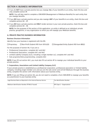 Form CMS-855I Medicare Enrollment Application - Physicians and Non-physician Practitioners, Page 13
