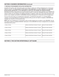 Form CMS-855I Medicare Enrollment Application - Physicians and Non-physician Practitioners, Page 18