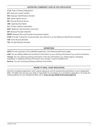 Form CMS-855I Medicare Enrollment Application - Physicians and Non-physician Practitioners, Page 4
