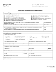 FCC Form 854 Application for Antenna Structure Registration, Page 11