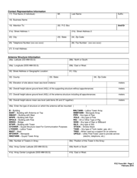 FCC Form 854 Application for Antenna Structure Registration, Page 12