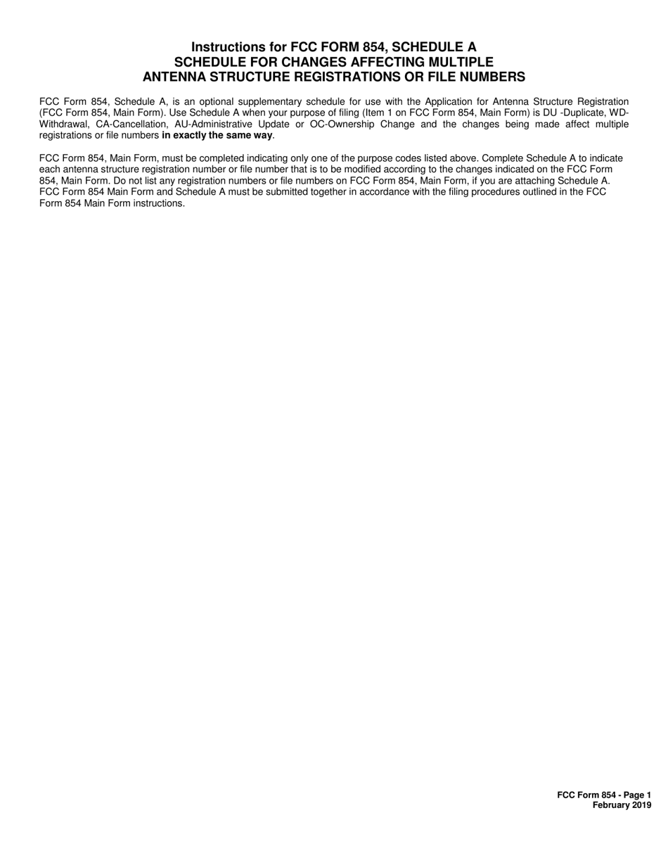 FCC Form 854 Application for Antenna Structure Registration, Page 15