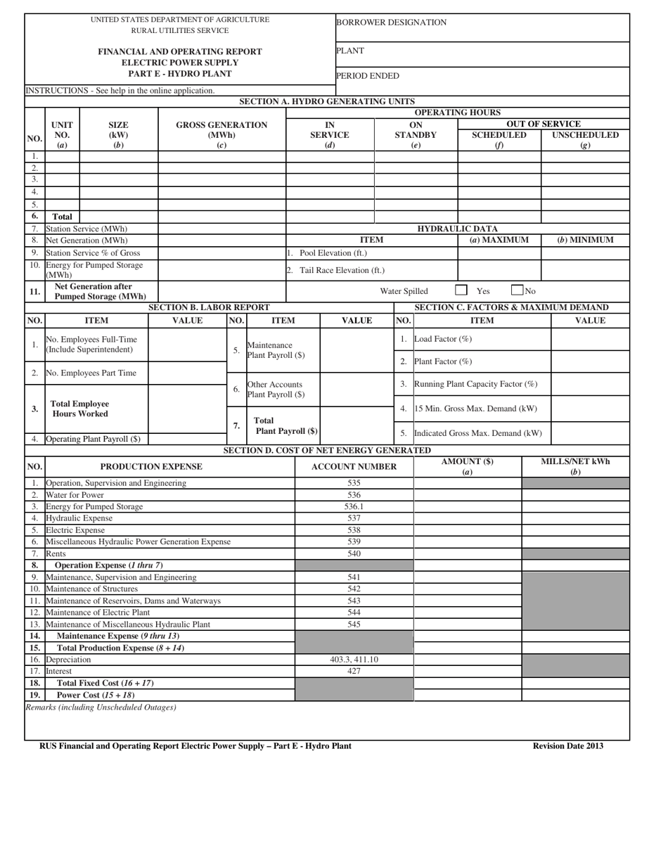 Financial and Operating Report Electric Power Supply, Page 14