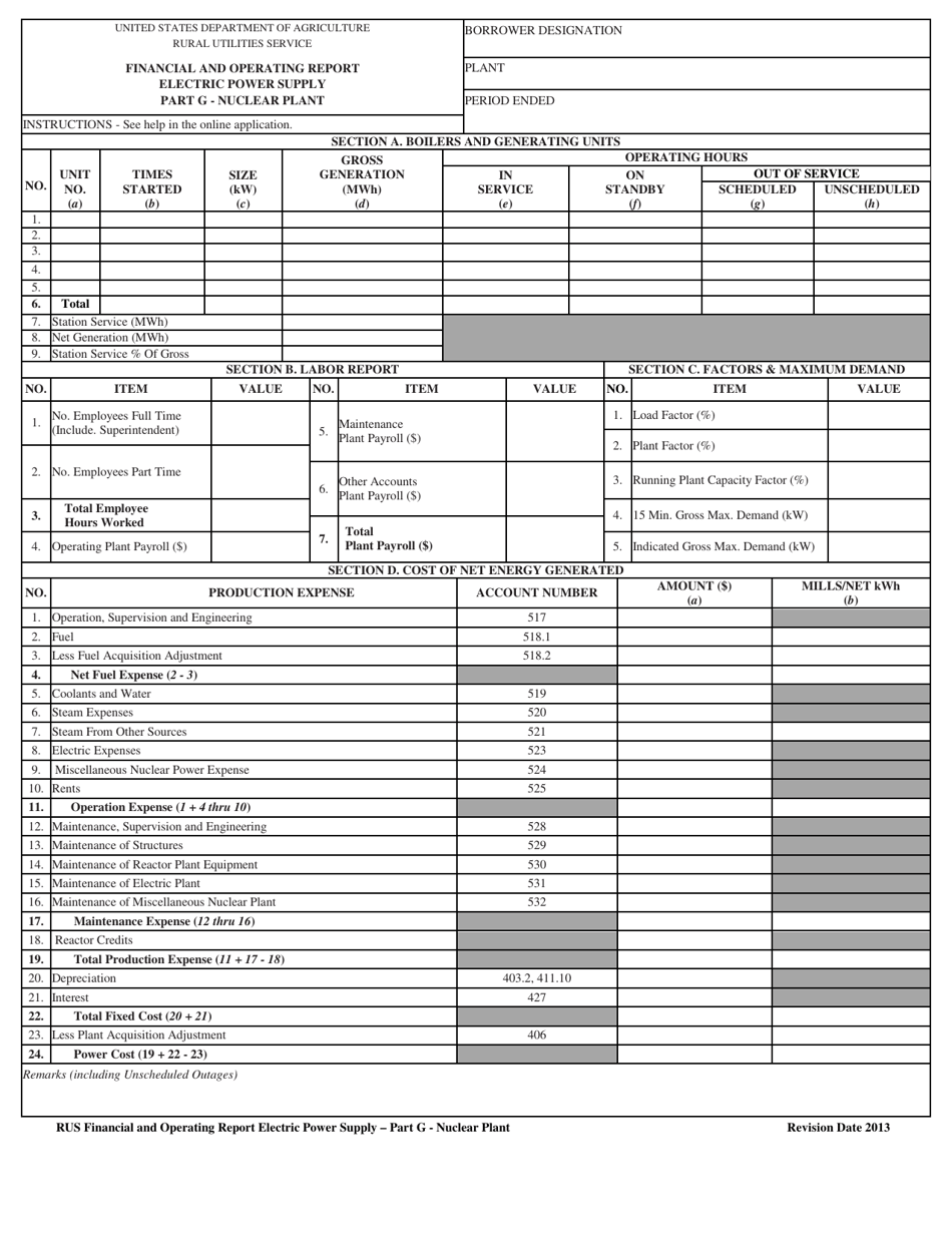 Financial and Operating Report Electric Power Supply, Page 17