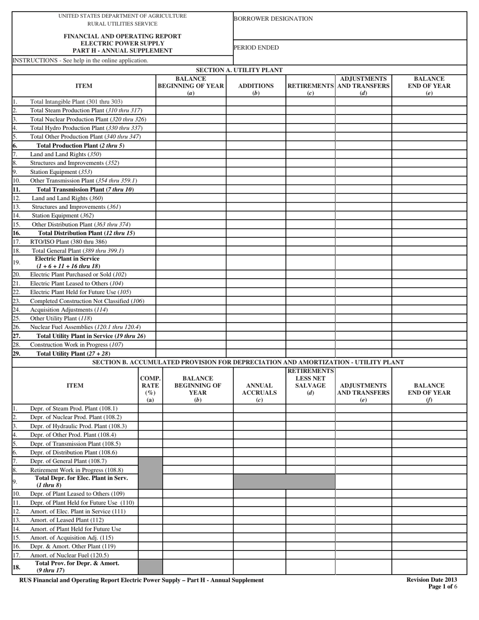 Financial and Operating Report Electric Power Supply, Page 18