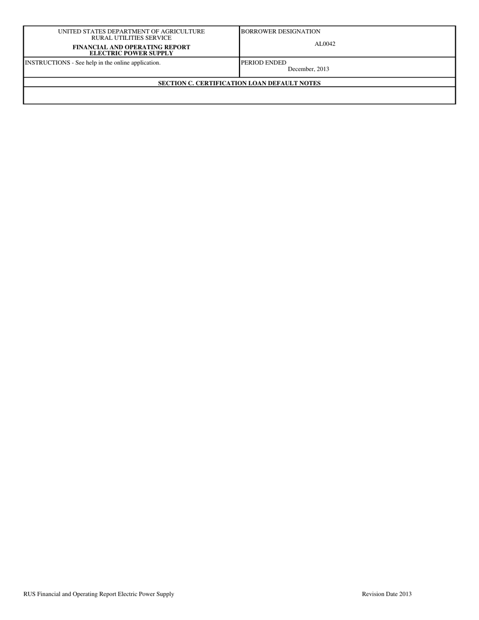 Financial and Operating Report Electric Power Supply, Page 5